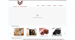 Desktop Screenshot of larythomasperfumes.com